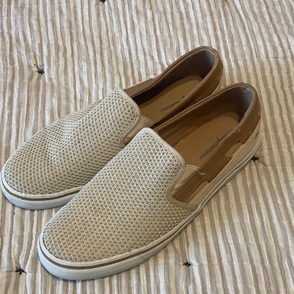 Tommy Bahama Men's Beige Slip-On Shoes